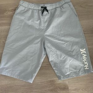 Grey Hurley light weight shorts